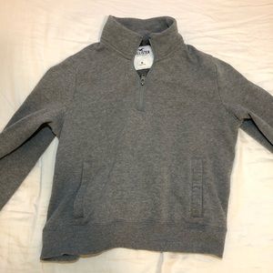 Hollister quarter zip sweatshirt